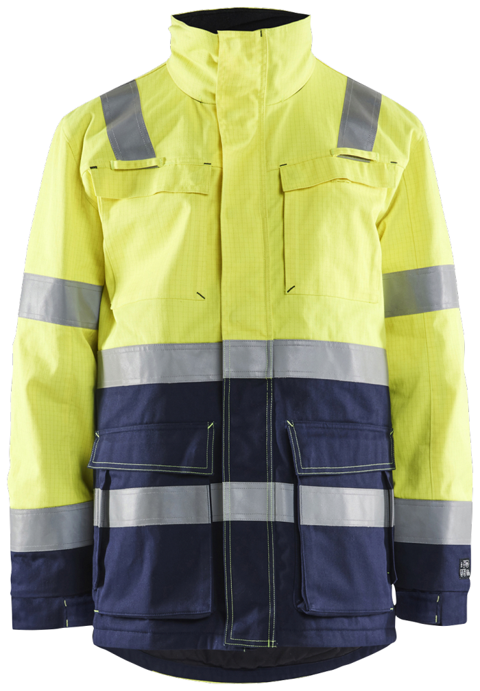 Flammehemmende vinterparkas