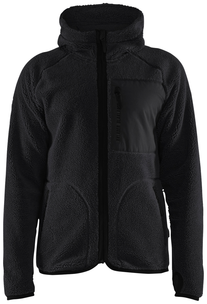 Fiberpelsjakke Sort XXXL