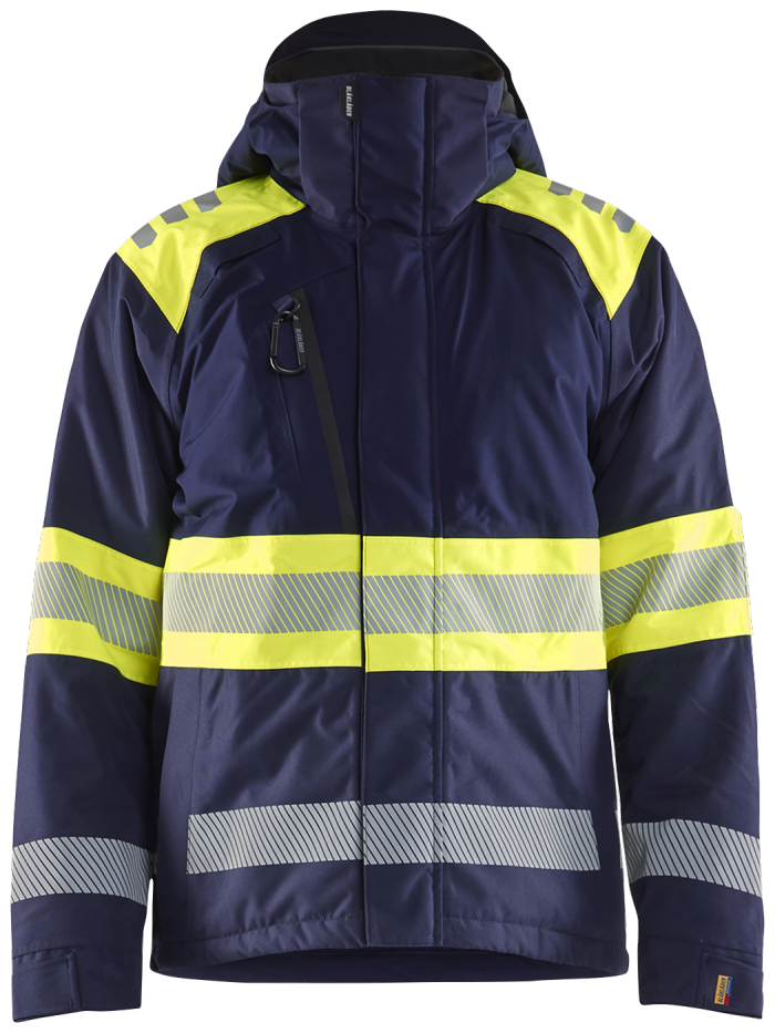 High Vis Vinterjakke Marineblå