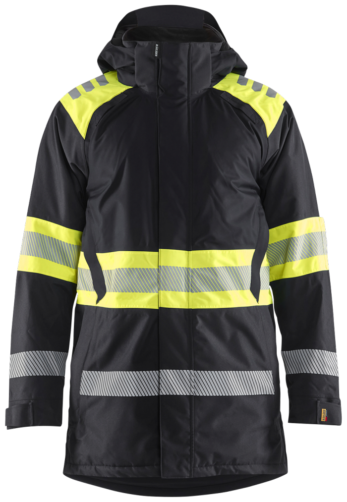 High Vis Winter Parka Black/Hig