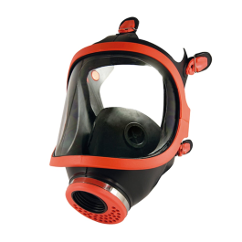 Productos Climax 731-C Full Face Maske, Svart/Rød, 1 Stykk, SPC-2351731100000
