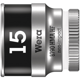 Wera Zyklop Socket – Praktisk Holdfunksjon (4.0-15.0 mm), 1 Stykk, SWE-404