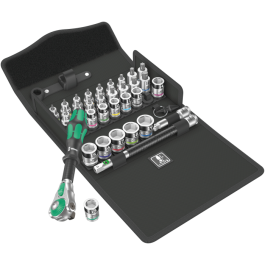 Wera Zyklop Speed 3/8" Skrutrekker Sett – Kompakt, Robust  ( 05003536001, 1 Boks )