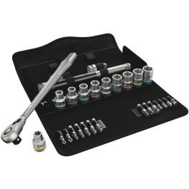 Wera Zyklop Metal Rattsett – Ekstremt Slank Design, 1 Boks, SWE-206
