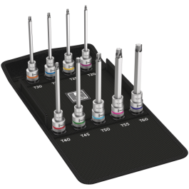 Wera Bit Socket Set – TORX® HF og Zyklop, 1 Boks, SWE-385