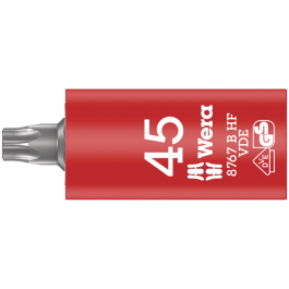 Wera Zyklop Bit Socket – VDE Isolert, Kompakt (TX 20-45), 1 Stykk, SWE-390