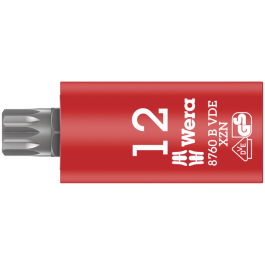 Wera Zyklop Bit Socket – Økt Sikkerhet, Kompakt (M 8-12), 1 Stykk, SWE-383