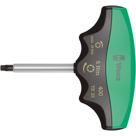 Wera Moment Skrutrekker – Ergonomisk, Tamper-proof (TX 20-25), 1 Stykk, SWE-127