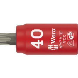 Wera Zyklop Bit Socket – VDE Isolert, Kompakt, 1 Stykk, SWE-387