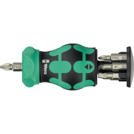Wera Kraftform Kompakt Stubby – Ergonomisk og Rask Skruing, 1 Boks, SWE-523