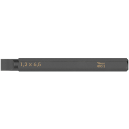 Wera Slotted Bits – Ekstra Slitesterk, 1 Stykk, SWE-184