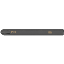Wera Pozidriv Bits – Ekstra Slitesterk, PZ 1-3x70, 1 Stykk, SWE-277
