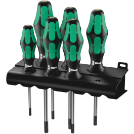 Wera Kraftform Plus TORX® Skrutrekker Set – Ergonomisk, Raskt Arbeid ( 05028059001, 1 Boks )
