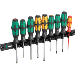 Wera Kraftform Skrutrekker Sett – Ergonomisk, Magnetisk  ( 05051012001, 1 Boks )