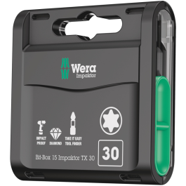 Wera Impaktor Bits – Overlegen Slitestyrke, 1 Boks, SWE-492