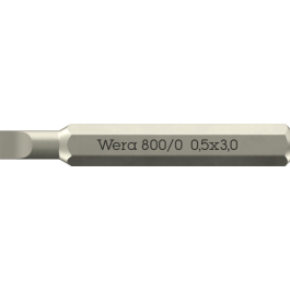 Wera Micro Bits for Slotted Screws – Tough, Universal Use, 10 Stykk, SWE-185