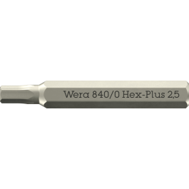 Wera Hex-Plus Mikro Biter for Sekskantede Skruer, 10 Stykk, SWE-217