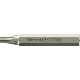 Wera Micro Bits for TORX® Skruer – Slitesterk, Universell Bruk, 10 Stykk, SWE-311