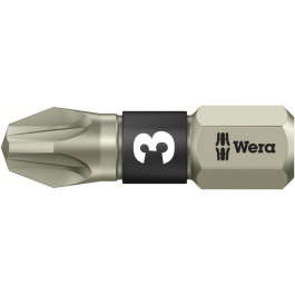 Wera TS Bits – Rustfrie, Høy Slitestyrke (PZ 1-3, 10 Stykk), 10 Stykk, SWE-105