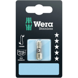 Wera TS SB Bits – Rustfrie, Høy Slitestyrke (PZ 1-3, 5 Stykk), 5 Stykk, SWE-106