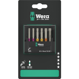 Wera Bit-Check 6 – Allsidig Verktøysett, 1 Boks, SWE-497