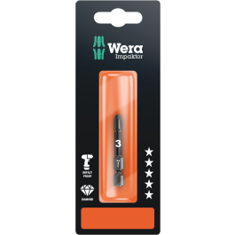 Wera Impaktor Bits – Overlegen Slitestyrke, 5 Stykk, SWE-298