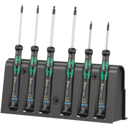 Wera Kraftform Micro Skrutrekker Set – Ergonomisk Høy Presisjon, 1 Boks, SWE-046