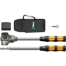 Wera Koloss ½" – Heavy-Duty Ratchet Set, 1 Boks, SWE-195