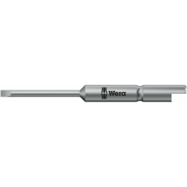 Wera 800/9 C Bits – Hard Design for Slotted Screws, 1 Stykk, SWE-192