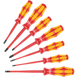 Wera Kraftform Plus Skrutrekkersett – Ergonomisk, sikker  ( 05135961001, 1 Boks )