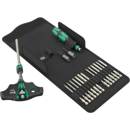 Wera Kraftform Kompakt 400 – Ergonomiske T-håndtak og Rask Skruing, 1 Boks, SWE-514