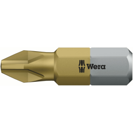 Wera TiN Bits – Ekstrem Hardhet, For Industriell Bruk  ( 05480172001, 10 Stykk )