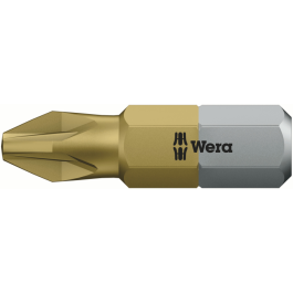 Wera TiN Bits – Ekstremt Hard Coating  ( 05480222001, 10 Stykk )