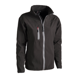 Matterhorn Delgado Softshell, Dame, Farge: Svart/Navy/Rød, Størrelse: 34-44, SBG-1000810