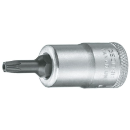 Gedore Blue Line 3/8-tommers Torx-skrutrekkerbitssokler T27-T45, 1 Stykk, SGD-910