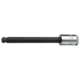 Gedore Blue Line 3/8 tommer lange sekskantede skrutrekkerbitssokler (4 mm til 10 mm), SGD-854