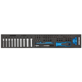 Gedore Blue Line, 1500 CTD-20 BIT, Verktøymodul med Verktøysortiment, 1 sett, SGD-1733419