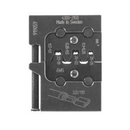 Gedore Blue Line Modulinnsatser for flate plugger, 8140-serien, 1 Stykk, SGD-842