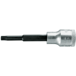 Gedore Blue Line INX 19 L lang XZN-skrutrekkerbitsokkel 1/2 tommer M6-M14, 1 Stykk, SGD-365