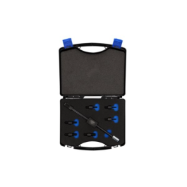 Gedore Blue Line Gjengede innsatser med avtrekkersett for slaglager, 7 til 11 stykker, SGD-053