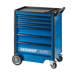 Gedore Blue Line Verktøyvogn med 6-9 skuffer, 1 Stykk, SGD-637