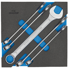 Gedore Blue Line, 1500 CT2-7-32, Check-Tool-innsats med sortiment, 1 sett, SGD-2308886