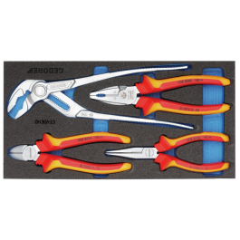 Gedore Blue Line, 1500 CT1-VDE 142, Check-Tool-innsats med sortiment, 1 sett, SGD-2309033