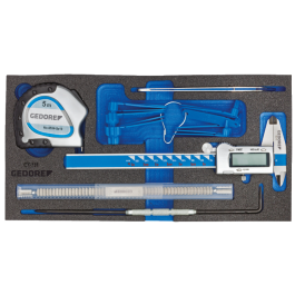 Gedore Blue Line, 1500 CT1-711, presisjonsmekanikk i CT-modul, 1 sett, SGD-2309084