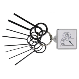 Gedore Automotive Arretierstifte-Satz 0,8 mm - 2,6 mm, 1 Stykk, SGD-2645580