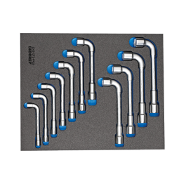 Gedore Blue Line, 2005 CT2-25PK, 11-stk. dobbel endenøkkelsett i CT-modul, 1 sett, SGD-2841851