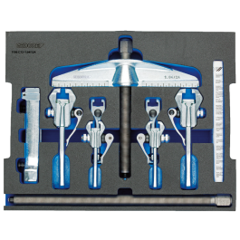Gedore Blue Line, 1100 CT2-1.04/12A, Avtrekkersett i 2/2 l-Boxx 136-modul, 1 sett, SGD-2927268
