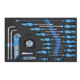 Gedore Blue Line Check-Tool-Modul mit Sortiment, 1 Stykk, SGD-3011615