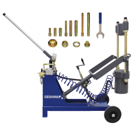 Gedore Automotive Achsschenkelbolzen Presse 65t mit Hülsensatz, 1 Eske, SGD-3091600