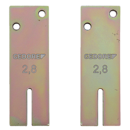 Gedore biladaptersett, 1 Eske, SGD-1124